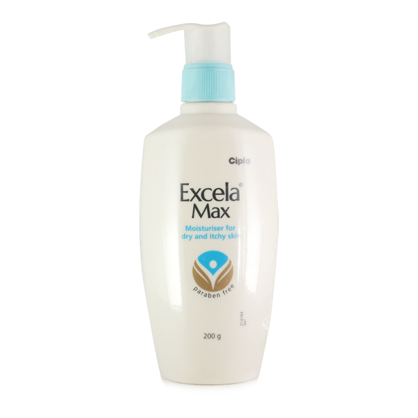 Buy Excela Max Moisturiser for Dry Skin | 200g