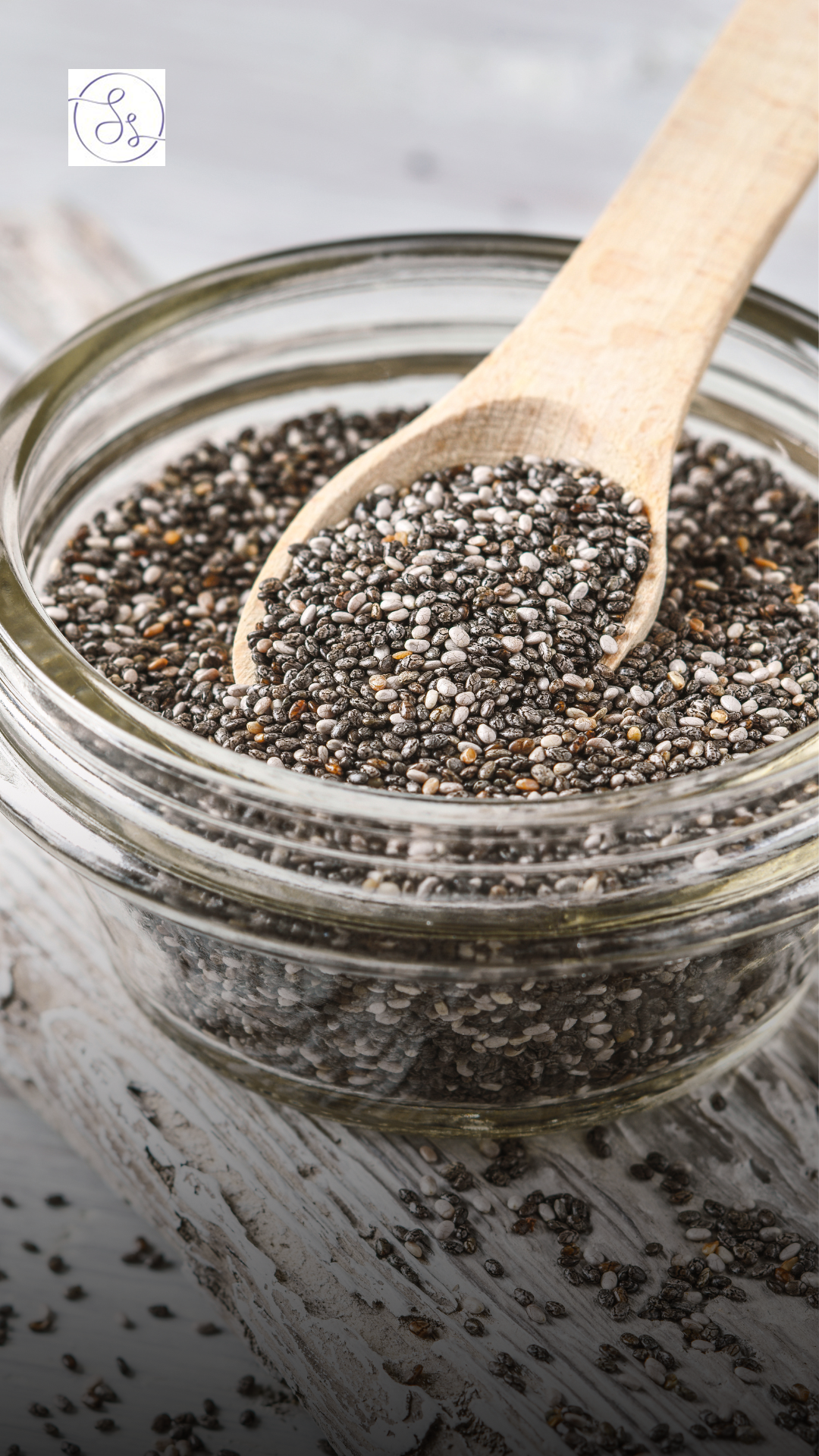 Filled with omega-3 fatty acids, fiber, and protein, chia seeds give you a sustained energy boost.