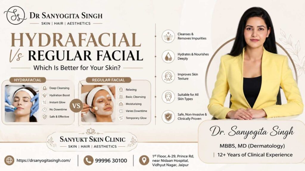 Hydrafacial VS Regular Facial