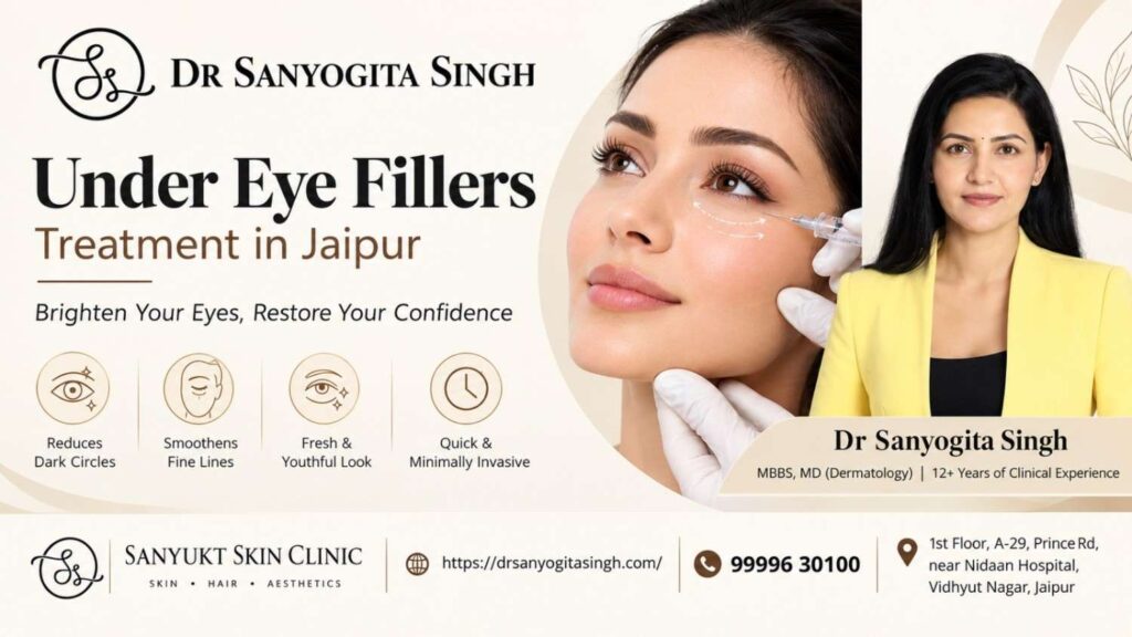 under eye fillers in Jaipur